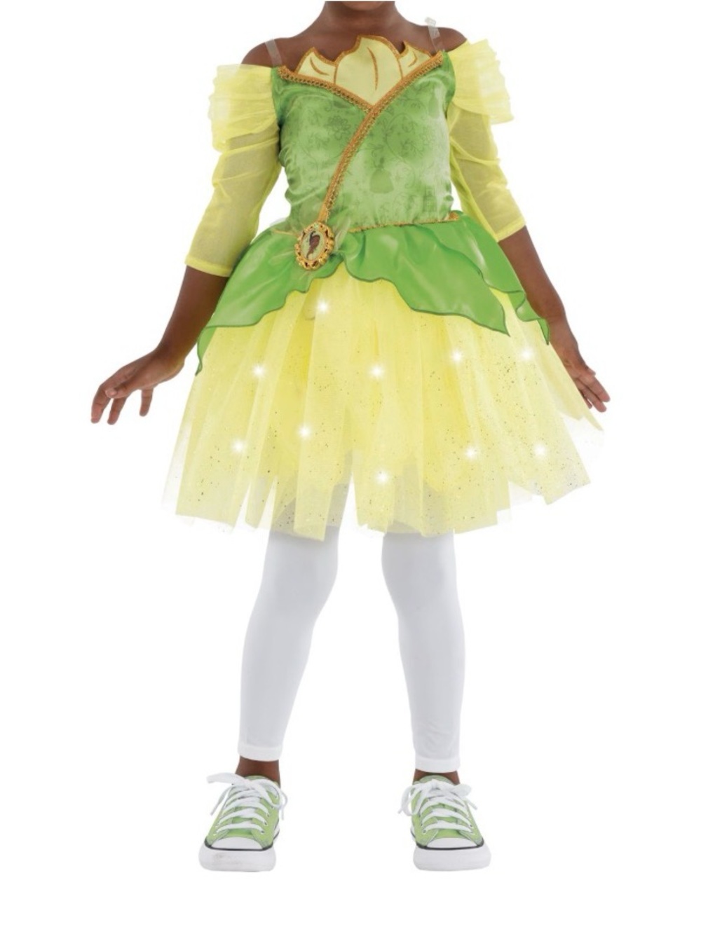 🆕 Disney Princess Tiana light up Costume Size
Toddler 3-4